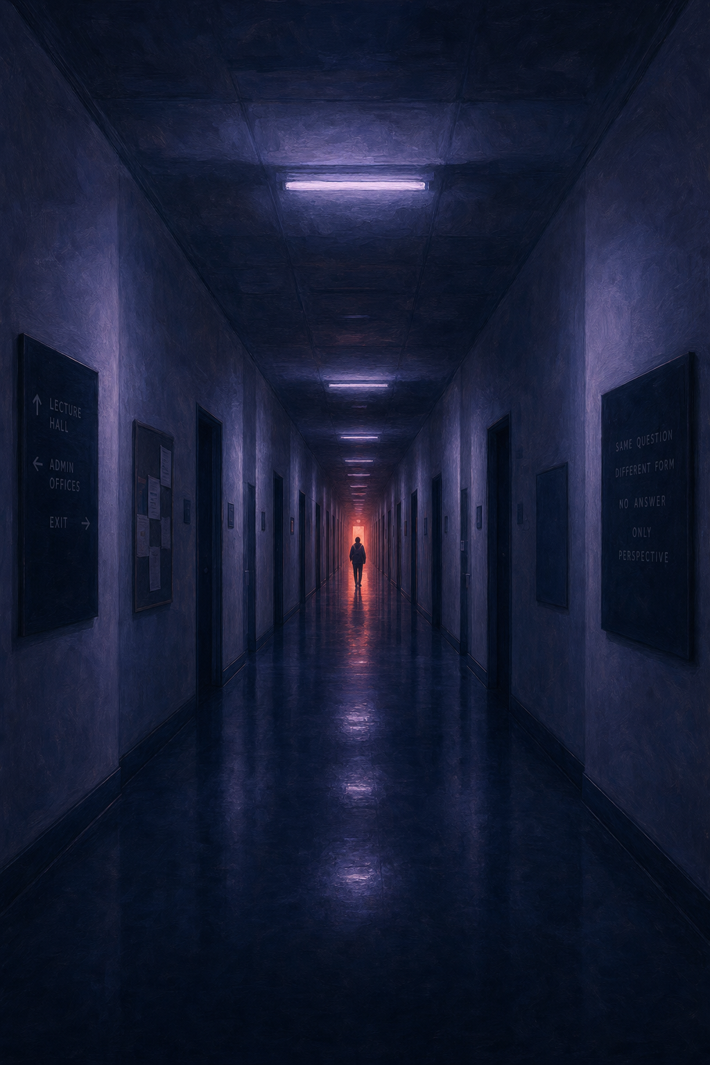 Nowhere to Go Tonight But Into the Hallway Where the Thinking Doesn't Converge.